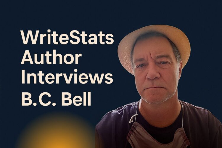 WriteStats Author Interviews B.C. Bell