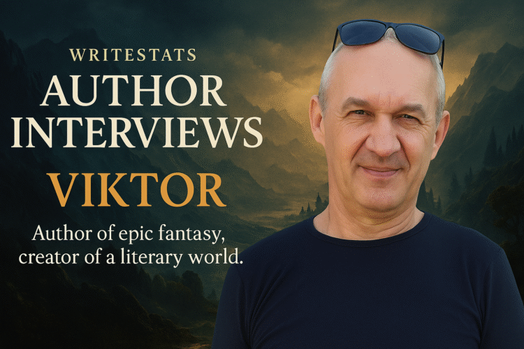 WriteStats Author Interviews with Viktor, Author of epic fantasy, creator of a literary world.