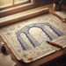 A stylized blueprint of a book's arc, looking like a bridge with "The End" as the keystone.