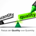 Quality over quantity concept illustrating reader engagement value versus pageview volume in publishing